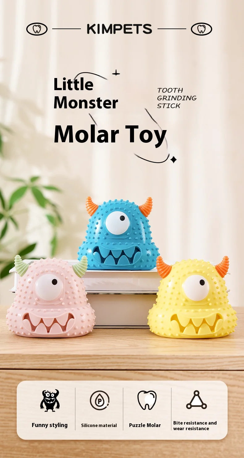 Dog Toy Interactive Game Toy The New Pet Toy Little Monster Series Vocal Dog Toys Are Bite-resistant and Easy to Clean