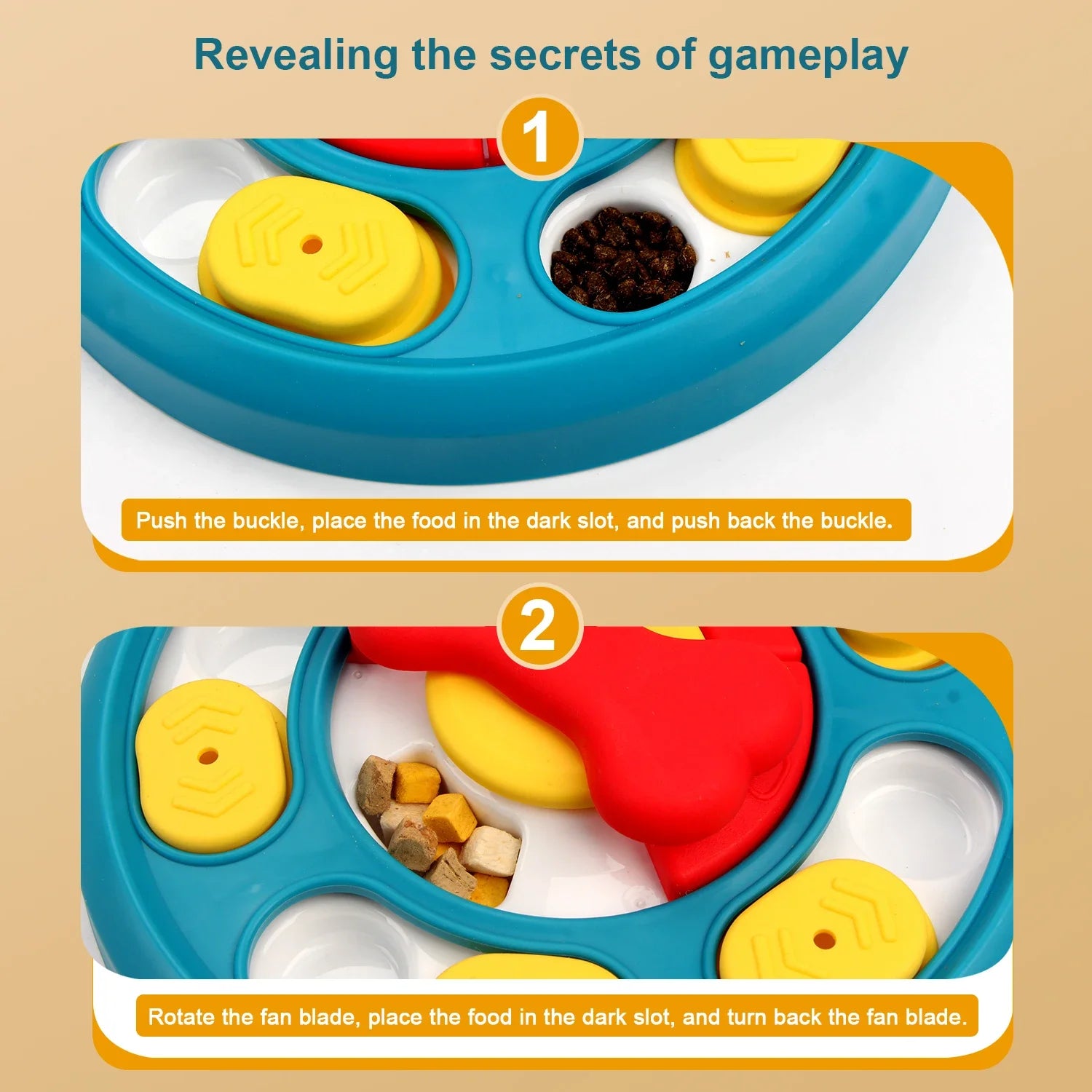 Dogs Toys slow feeder Interactive Increase Puppy IQ Slowly Eating NonSlip Bowl Food Dispenser Pet Puzzle Cat Dogs Training Game