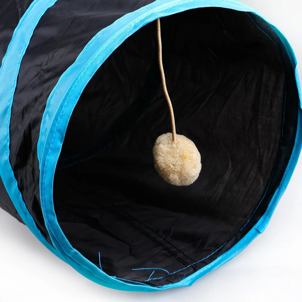 Pet Cat Tunnel Toys Funny Kitten Toys Foldable Toys For Cat Pet Training Interactive Toy For Cats Rabbit Animal Play Tunnel Tube