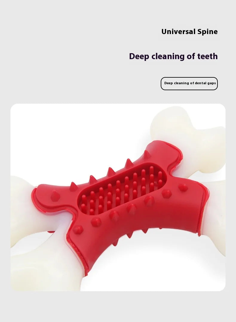 Durable Dog Toy Chew Bone Teeth Cleaning Training Stick Wear Resistant Fun Self Entertaining Puppy Teething Stick