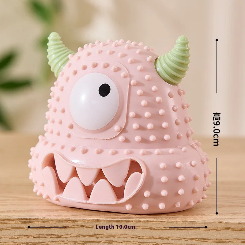 Dog Toy Interactive Game Toy The New Pet Toy Little Monster Series Vocal Dog Toys Are Bite-resistant and Easy to Clean