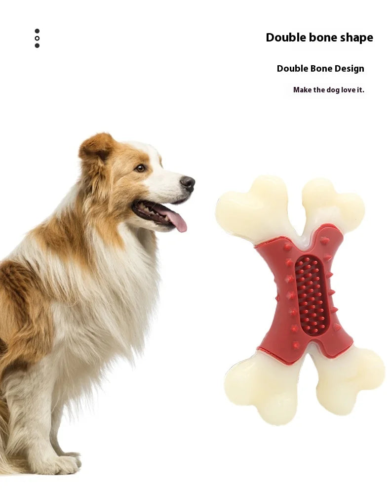 Durable Dog Toy Chew Bone Teeth Cleaning Training Stick Wear Resistant Fun Self Entertaining Puppy Teething Stick