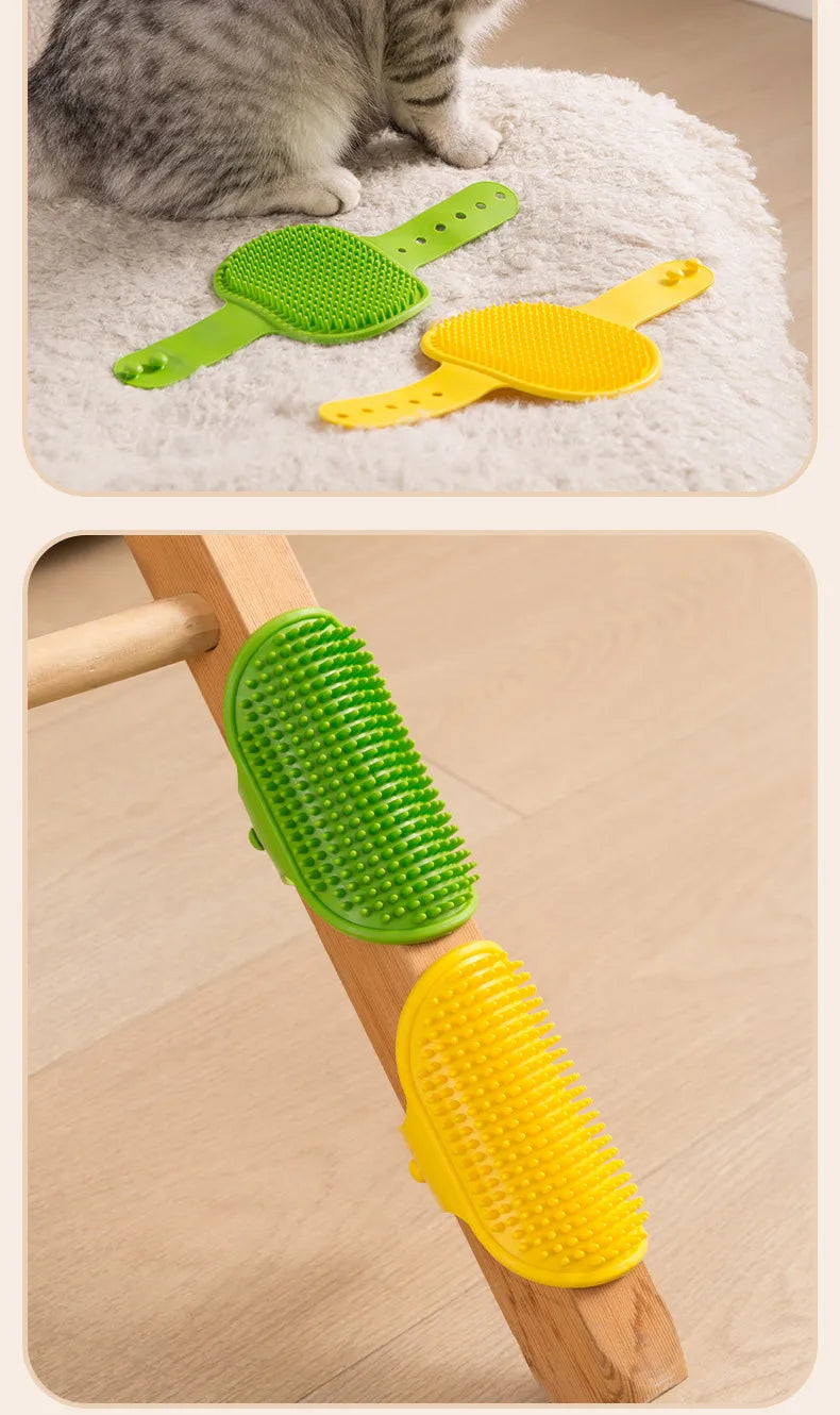 1pcs, Cat Itching Tool, Scratching Brush, Table Leg Strap Toy, Bath Brush, Brushing Hair Tool, Cat Soothing Pet Equipment