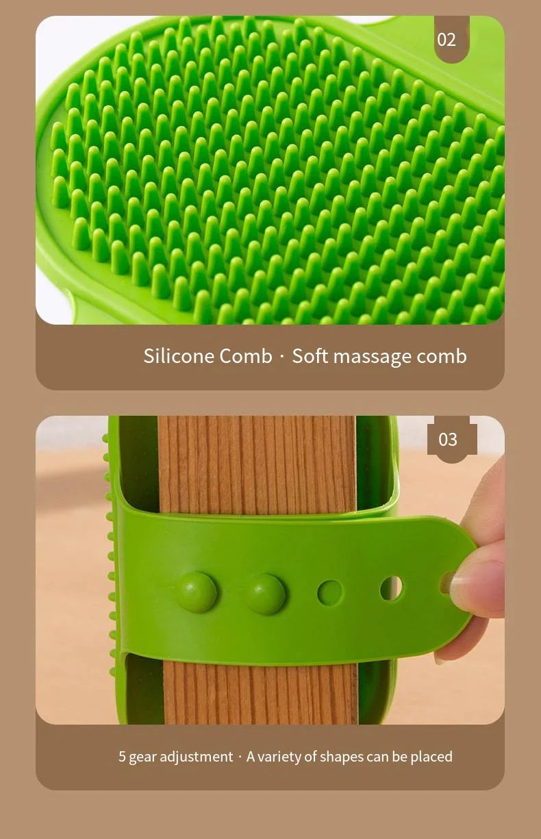 1pcs, Cat Itching Tool, Scratching Brush, Table Leg Strap Toy, Bath Brush, Brushing Hair Tool, Cat Soothing Pet Equipment