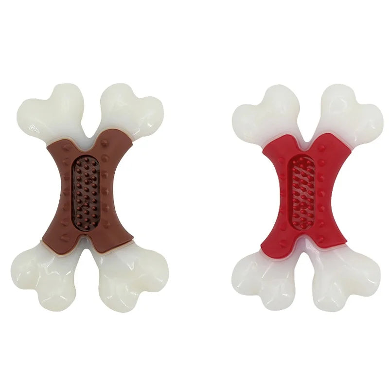 Durable Dog Toy Chew Bone Teeth Cleaning Training Stick Wear Resistant Fun Self Entertaining Puppy Teething Stick