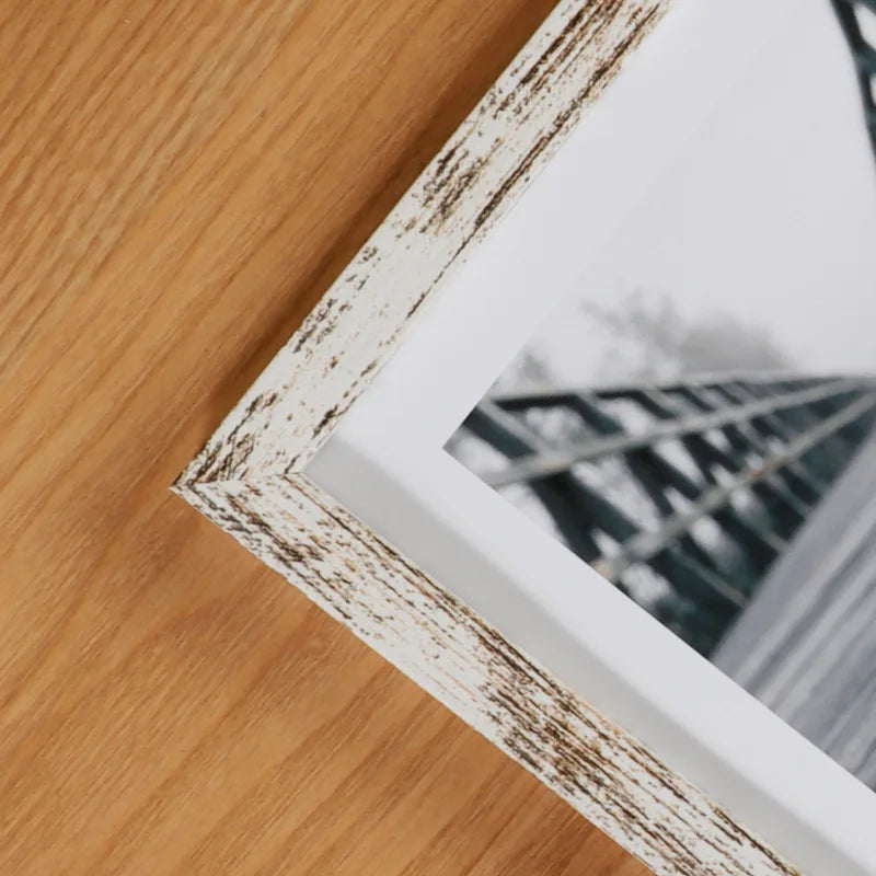 Rustic Wooden Photo Frame – Timeless Elegance for Your Memories