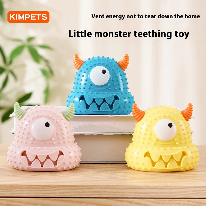 Dog Toy Interactive Game Toy The New Pet Toy Little Monster Series Vocal Dog Toys Are Bite-resistant and Easy to Clean