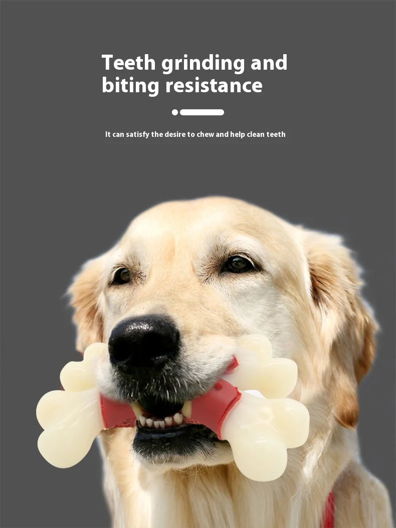 Durable Dog Toy Chew Bone Teeth Cleaning Training Stick Wear Resistant Fun Self Entertaining Puppy Teething Stick