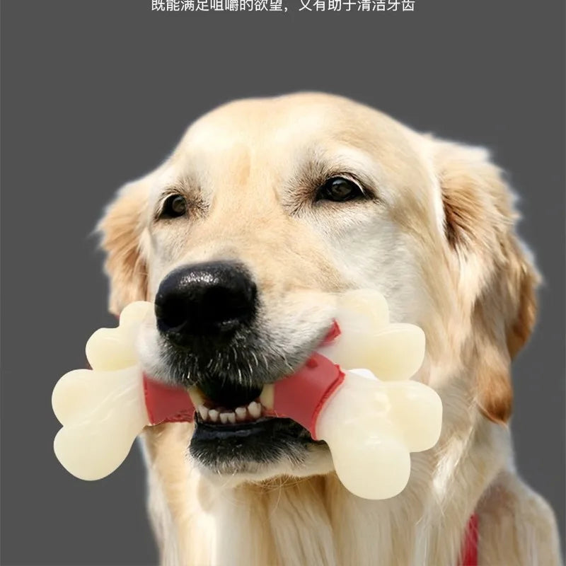 Durable Dog Toy Chew Bone Teeth Cleaning Training Stick Wear Resistant Fun Self Entertaining Puppy Teething Stick