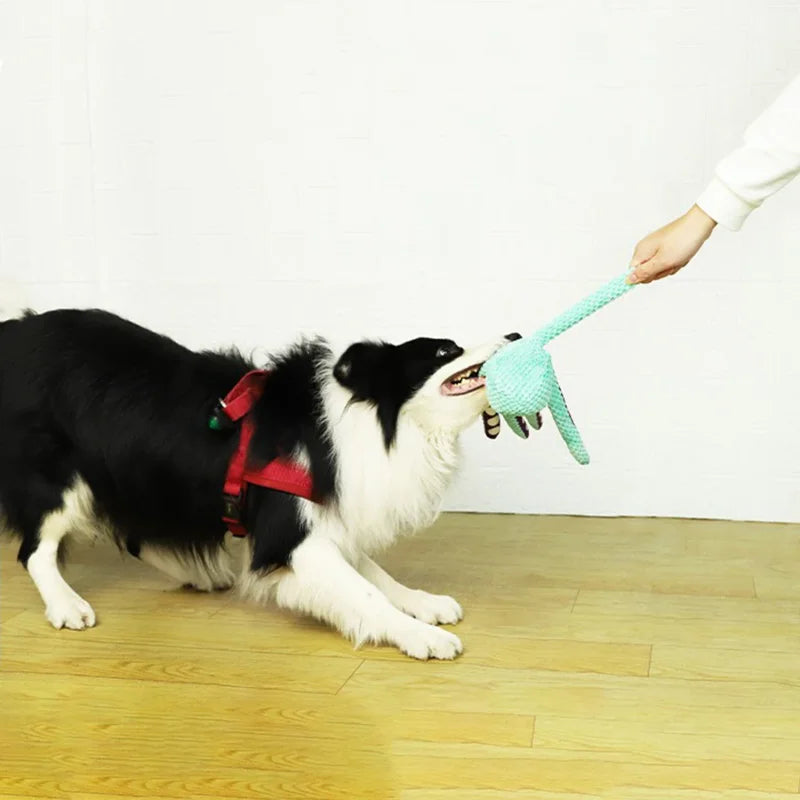 Large Squeaky Dog Toys Plush Dog Toys with Soft Fabric for Small Medium Large Dogs Daily Companionship Training Reward Gift