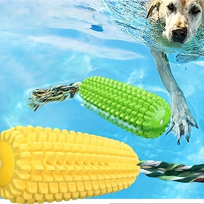 Dog Chew Toys, Puppy Toothbrush Clean Teeth Interactive Corn Toys, Dog Toys Aggressive Chewers Meduium Large Breed