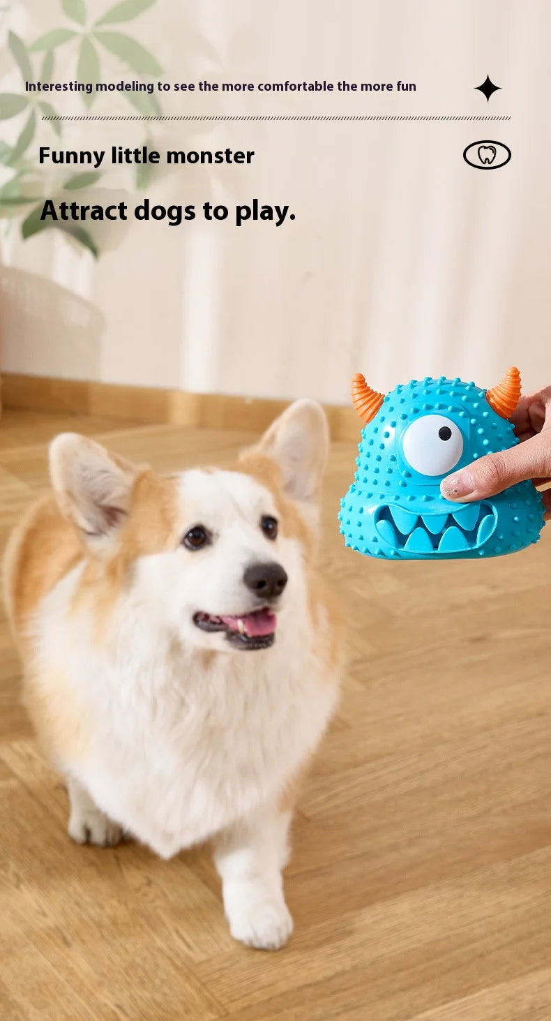 Dog Toy Interactive Game Toy The New Pet Toy Little Monster Series Vocal Dog Toys Are Bite-resistant and Easy to Clean