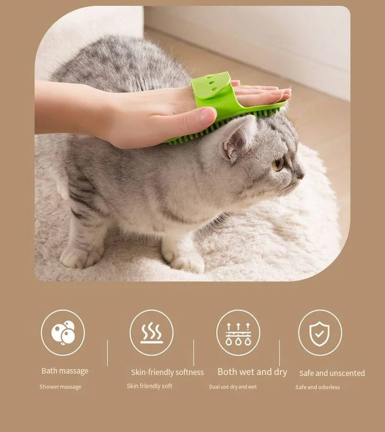 1pcs, Cat Itching Tool, Scratching Brush, Table Leg Strap Toy, Bath Brush, Brushing Hair Tool, Cat Soothing Pet Equipment