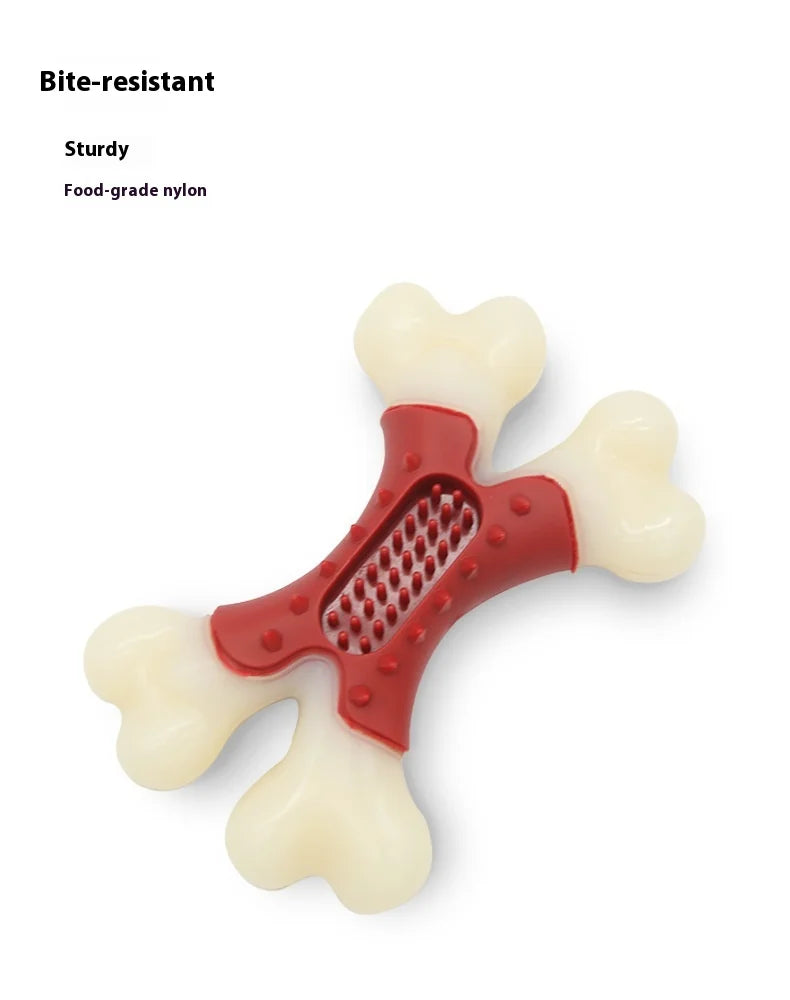 Durable Dog Toy Chew Bone Teeth Cleaning Training Stick Wear Resistant Fun Self Entertaining Puppy Teething Stick