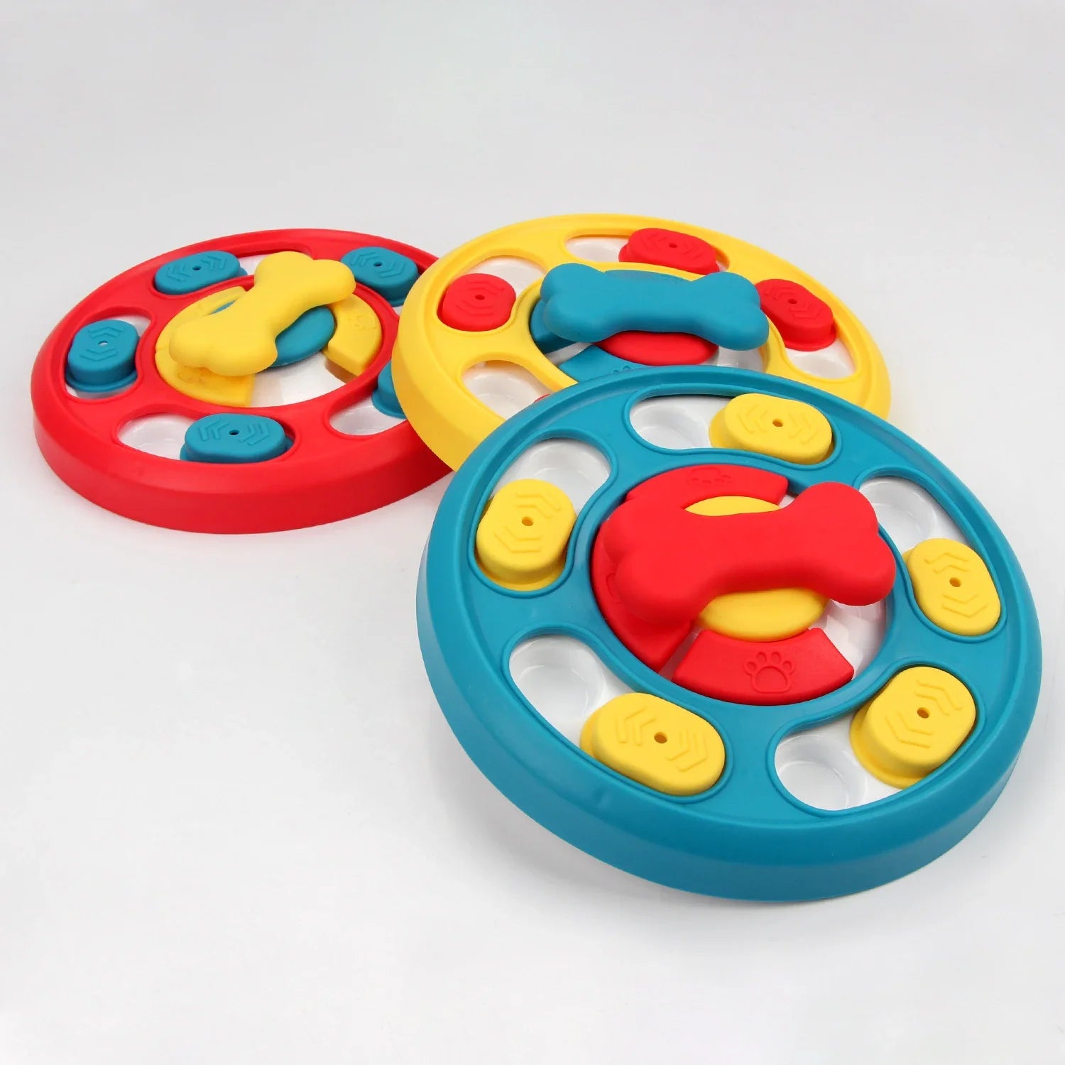 Dogs Toys slow feeder Interactive Increase Puppy IQ Slowly Eating NonSlip Bowl Food Dispenser Pet Puzzle Cat Dogs Training Game