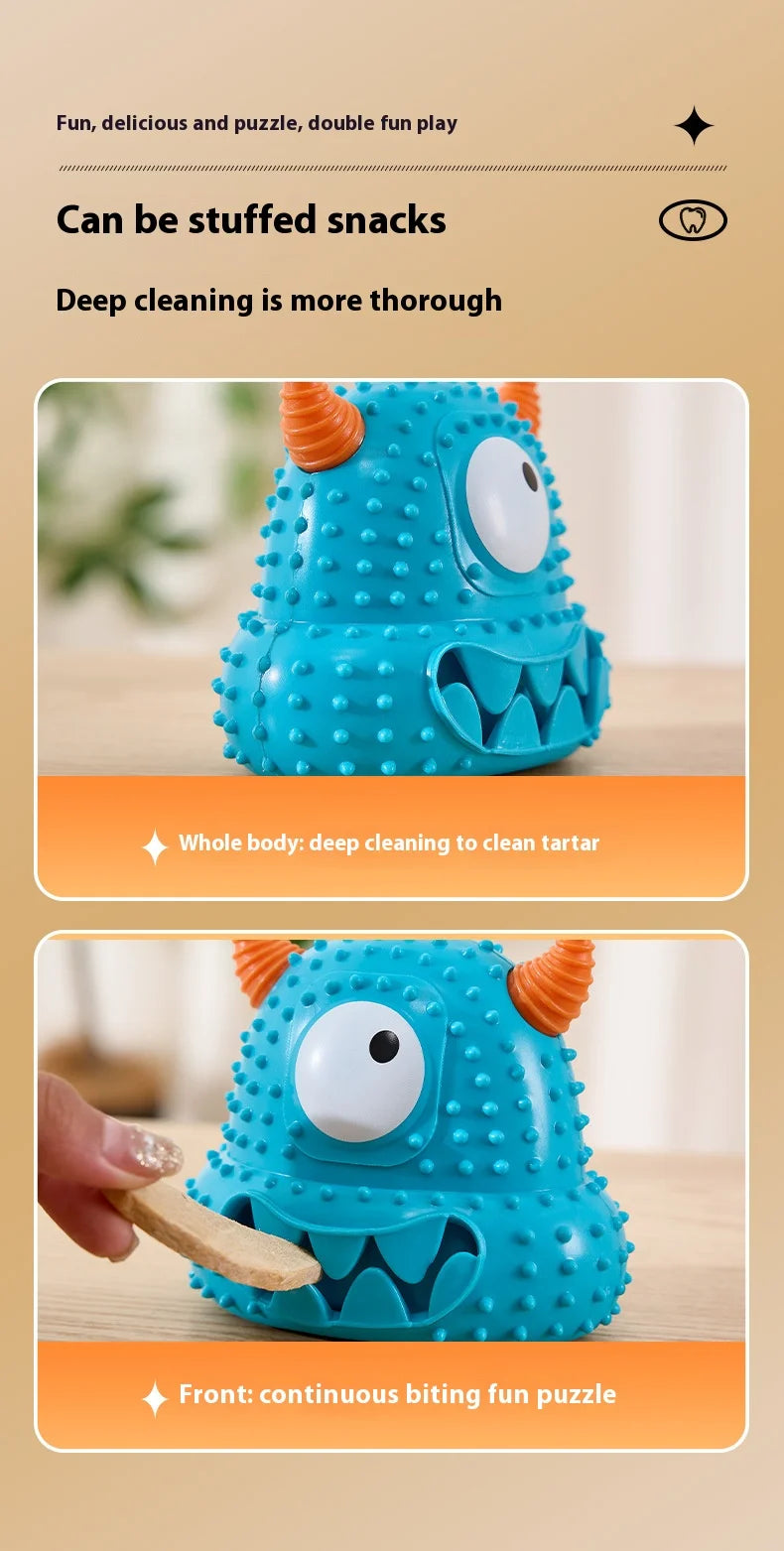 Dog Toy Interactive Game Toy The New Pet Toy Little Monster Series Vocal Dog Toys Are Bite-resistant and Easy to Clean