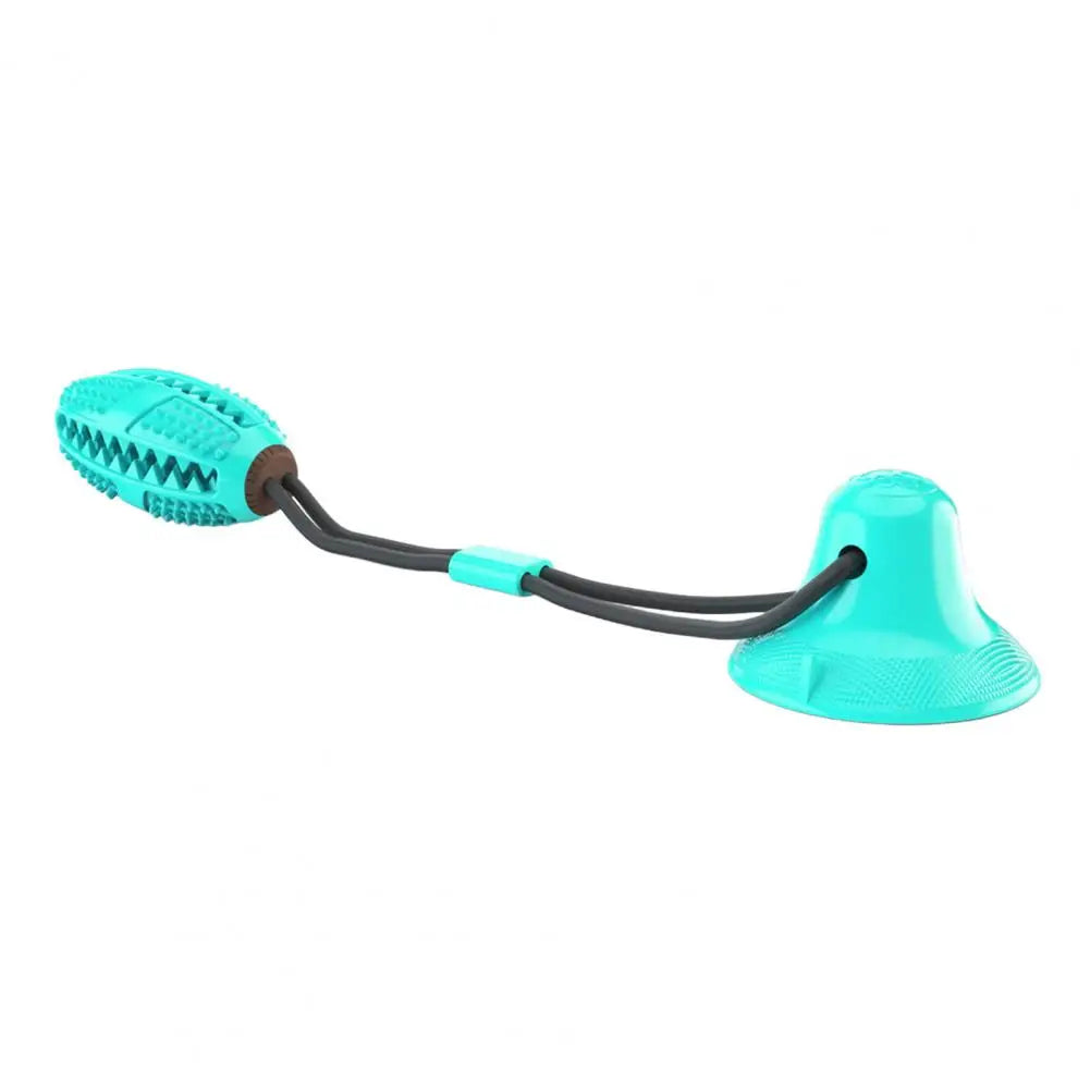 Dog Chew Toys for Aggressive Chewers Interactive Dog Suction Cup Toy Teething Rope Toy Dog Puzzle Treat Food Dispensing Ball Toy