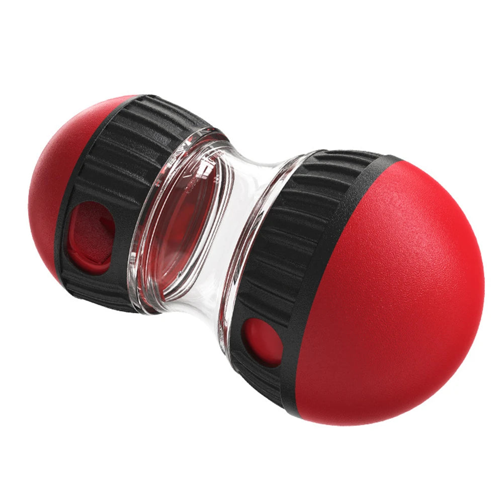 Interactive Dog Puzzle Toy with Treat Dispenser - IQ Training Rolling Ball on Track, Chew-Proof Durable for Habit Development