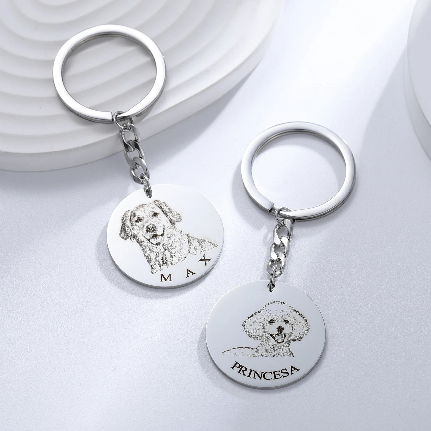 Personalized Pet Portrait Necklace – A Heartfelt Tribute to Your Furry Friend