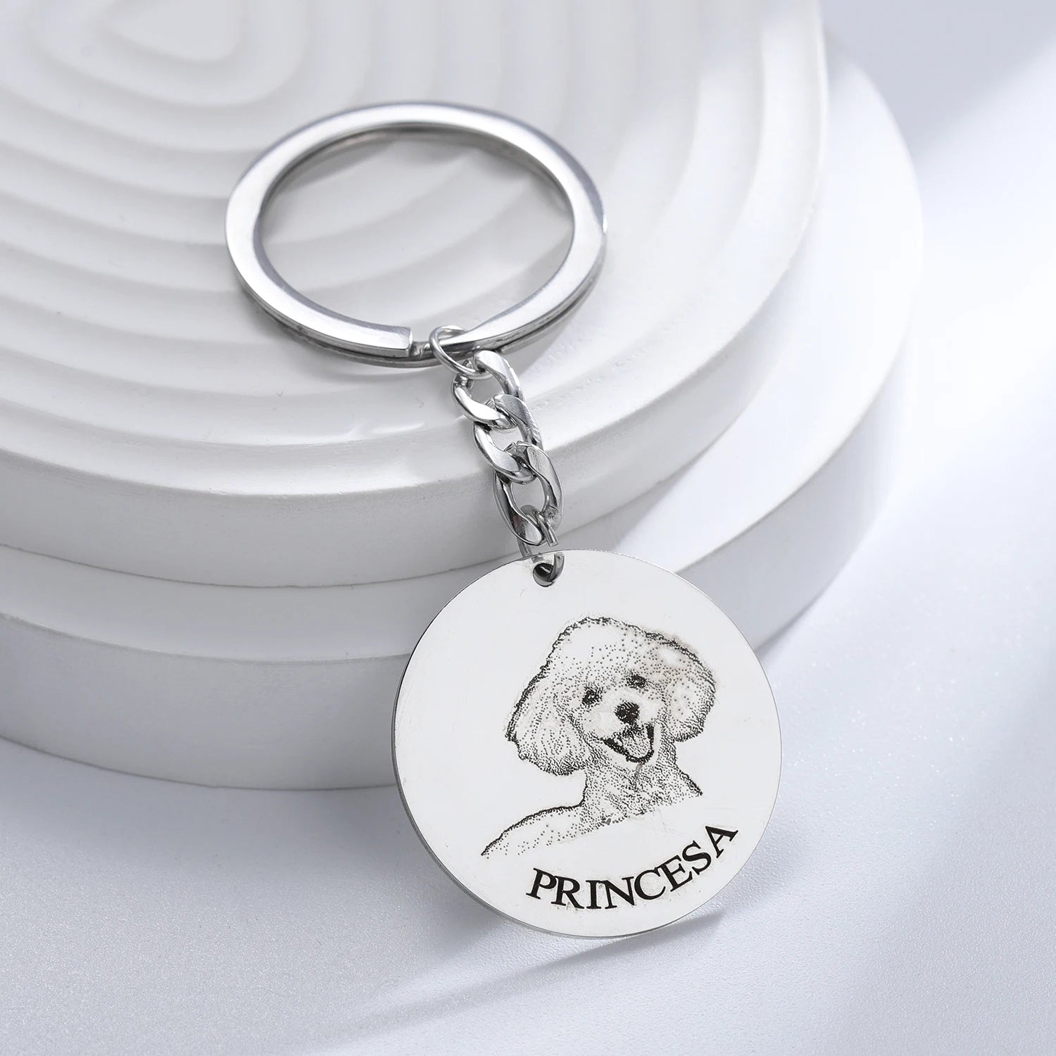 Personalized Pet Portrait Necklace – A Heartfelt Tribute to Your Furry Friend